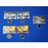 Image 2 : (3) Black Ruthenium Buffalo Nickels & (2) 24K Gold-Plated Bicentennial Quarters