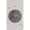Image 4 : United States 1867 Shield Nickel With Rays