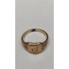 Image 2 : 10K Yellow Gold Pendant Ring With A Letter "J" - Weight: 1.0g