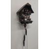 Image 4 : Vintage German Colorful Cuckoo Clock With Multiple Figures On Go Round - See Details