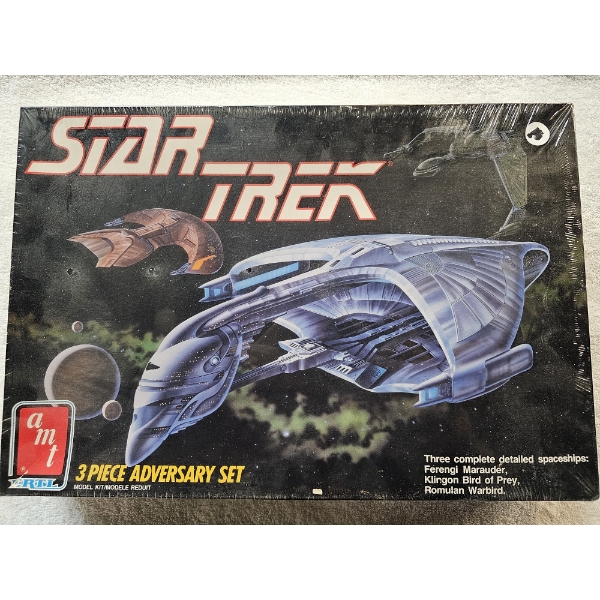Star Trek - 3 Piece Adversary Set - Model Kit - SEALED/NIB!!!