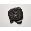 Image 3 : INCREDIBLE Ancient Byzantine 40 Nummi Follis Coin ~ Approximately 641-668 AD ~ UNIQUE STAMPING!