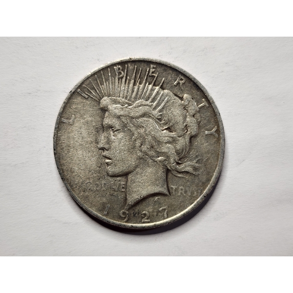 1927-D Silver Peace Dollar