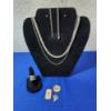 Image 1 : Assorted Sterling Silver Jewelry: Necklaces, Bracelet, Rings, Pendants TW: 54.9g
