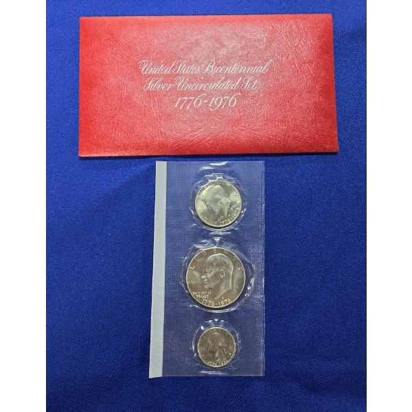 1776-1976 United States Bicentennial Silver Uncirculated Proof Set