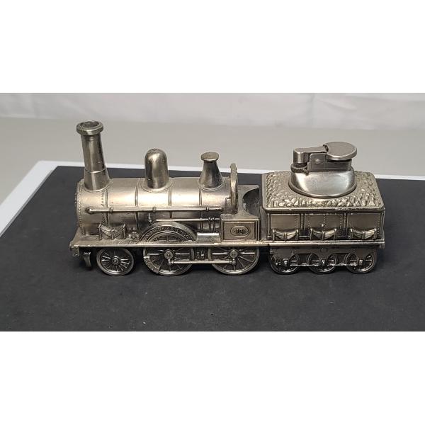 Vintage Possibly Pewter Japanese Train Lighter 