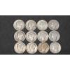 Image 1 : Assorted Years & Mint Marks 90% Silver Mercury Head Dimes - Face Value: $1.20