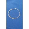 Image 3 : Women's Sterling Silver Bracelet With Opal-Like Stones - Weight: 6.7g