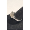 Image 2 : Emerald-Cut Diamond Platinum Engagement Ring - Size 6.5 - Weight: 8.0g
