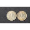 Image 2 : (2) 1944 Philippines 5 Centavos 75% Silver Coins - ASW: 0.2411oz