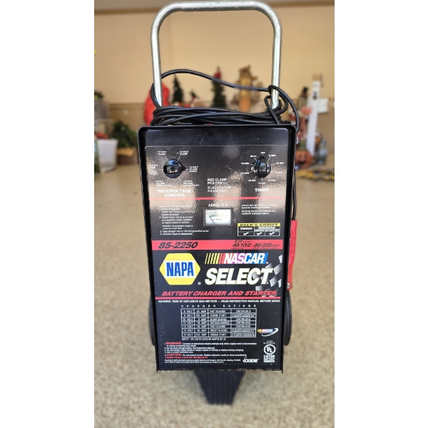 NAPA Select Battery Charger and Starter - Model 85-2250 - 6/12V DC, 80/225Amp