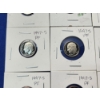 Image 4 : x10 Roosevelt Dimes - Proofs - 1997-S and 1980-S FV: $1.00