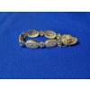 Image 1 : Stunning 14K Yellow Gold Detail Antique Bracelet - Adjustable to 10in - TW: 15.1 grams