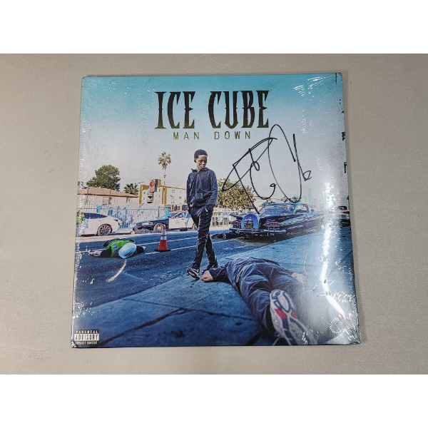 Ice Cube - Man Down SIGNED Record - Sealed! 