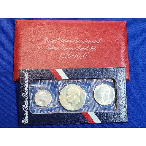 1776-1976 United States Bicentennial Silver Uncirculated Set