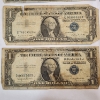 Image 5 : Six Assorted United States $1 Blue Seal Silver Certificates FV: $6.00