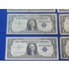 Image 4 : (8) U.S. Blue Seal $1 Silver Certificates: Series 1957 A & B 