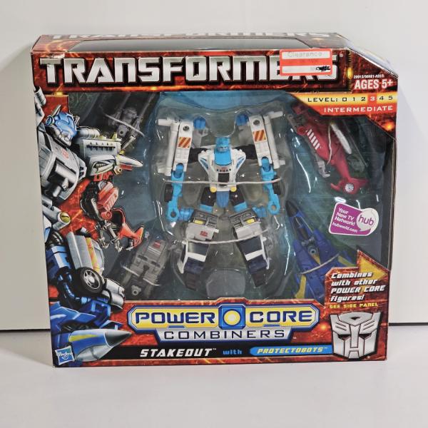 Hasbro Transformers Power Core Combiners Stakeout With Protectobots Action Figure Set