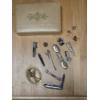 Image 1 : Excellent Condition Jewelry Keeper, Pocket Knife, And Vintage Tie Pins