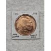 Image 1 : Copper Native American Obv. Shield Rev. 1 AVDP oz. .999