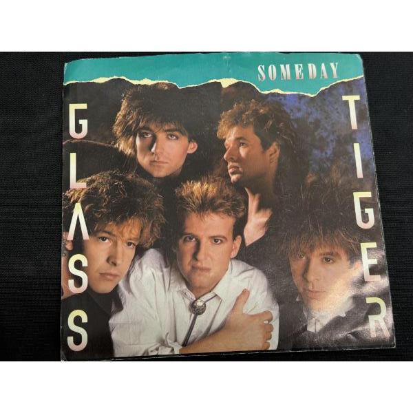 Glass Tiger 45 RPM Record Someday  - Good Condition In The Sleeve 