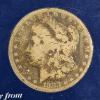 Image 7 : Vintage Morgan 90% Silver Dollar Mint Mark Coin Collection - 4 Silver Dollars