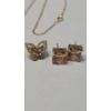 Image 4 : Assorted Gold-Tone STERLING Silver Jewelry - Total Weight: 20.6g