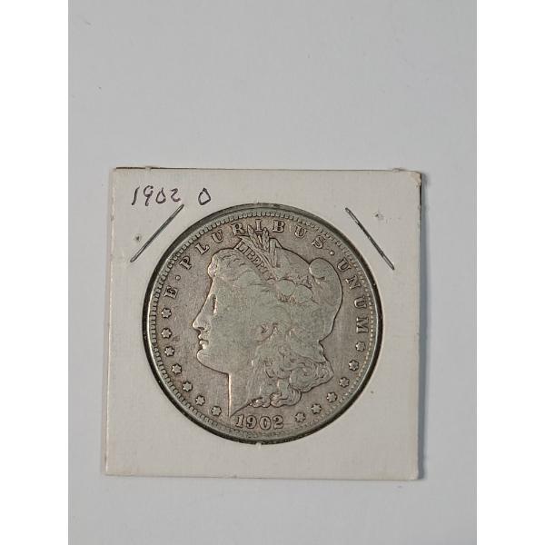 United States 1902-O Morgan 90% Silver Dollar