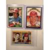 Image 1 : 3 - Early 1980's Pete Rose Baseball Cards In Protective Holders - All 3 In High Grade Condition