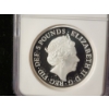 Image 4 : NGC PF70 Ultra Cameo 2021 Silver 2 Oz Britannia With Lion Round - First Day of Issue - In Display 