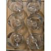 Image 11 : Excellent Condition MCM Federal Glass Aqua & Gold Steamboat Southern Comfort Cocktail Glass Set. Inc