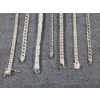 Image 3 : Seven Assorted Sterling Silver Bracelets Weighing 59.3 Grams Total