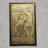 Image 2 : 2026 Idaho 1/4 Goldback 24K Gold Foil Local Voluntary Currency Note Featuring Justitia