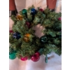 Image 2 : Like New 29"x60" Standing Deer And Lighted Pretty Wreath