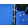 Image 7 : Assorted Sterling Silver Jewelry: Emerald/Gold-Tone Set, Rings, Bracelet, Charms TW: 51.4g