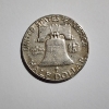 Image 2 : 1963 United States 90% Silver Franklin Half Dollar ~ Great Silver Coin For Collectors!
