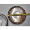 Image 10 : Silver-Plated Serving Plates (0.6lbs Each) and Silver-Plated Concord Candlestick Holder (1.8lbs)