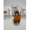 Image 4 : A&W Collectible Mugs & Glassware - 3 Mugs - (2) 5 inches & (1) 6 inches - A&W Glass Cup 6 inches 