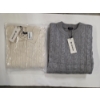 Image 1 : Two New Size Large Mens Jmierr Lightweight Sweaters In Gray & Apricot 