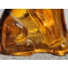 Image 3 : Rare Degenhart Amber Glass Pooch - Collectible Glass Dog 