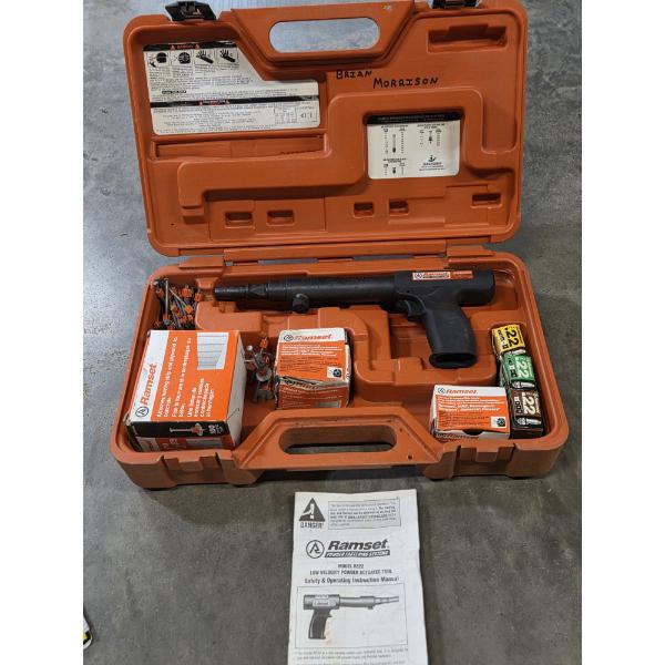 Ramset Powder Fastening System - In Hard Case