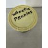 Image 2 : Unsearched Can Of United States Lincoln Wheat Pennies in Vintage Sanka Coffee Can $4.22 Face