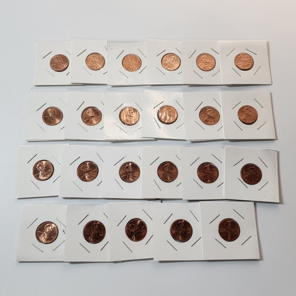 x23 United States 2025 Lincoln Cents