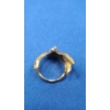 Image 8 : (2) 14K Gold Rings - Heavy Vintage Figural Hand Ring & Simple Band - Total Weight: 11.1g