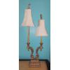 Image 2 : Excellent 39" Tall Twin Desk Lamp As Shown - Excellent Condition
