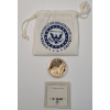 Image 1 : History Of Gold 1937 "Fort Knox Gold Vault" 24K Gold Layered Commemorative Replica Coin With COA