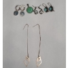 Image 1 : Assorted Sterling Silver Earrings & Necklace Pendant - Total Weight: 15.7g