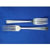 Image 1 : Two Sterling Silver Westmorland Forks ~ Weighing 79.5 Grams 