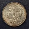 Image 1 : 1897 Morgan Silver Dollar BU condition See Pics