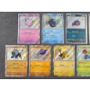 Image 3 : Lot of 9 Assorted Shiny Holo Rare Pokemon Trading Cards Including Skwovet & Paldean Tauros